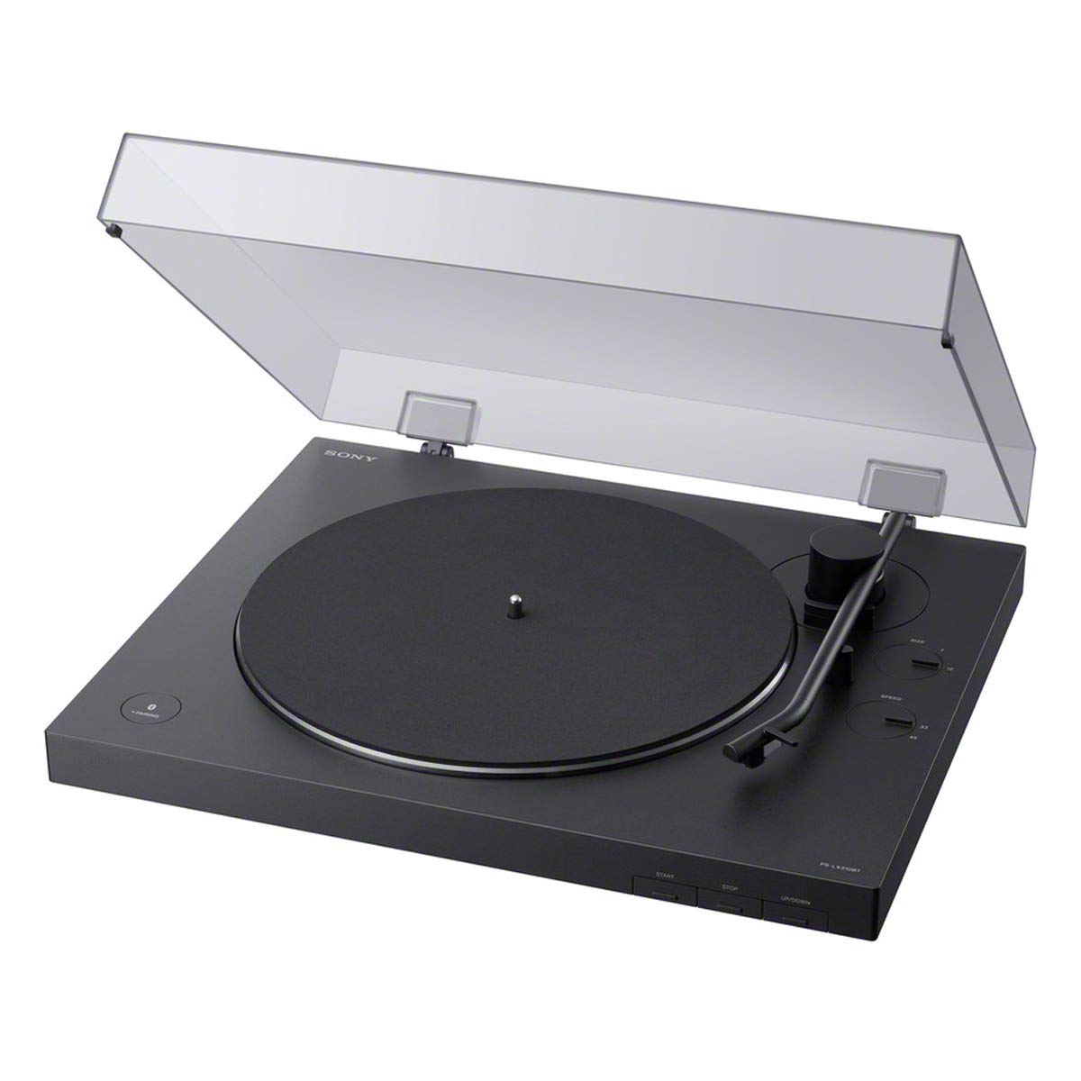 Sony PS-LX3BT Wireless Bluetooth Turntable (2026 Model) : Fully Automatic Belt Drive Vinyl Record Player with Built-in Phono EQ, Black