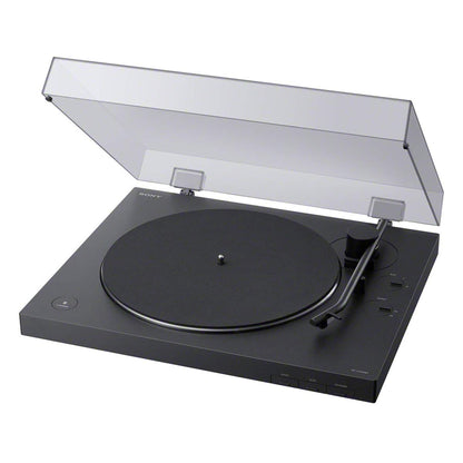 Sony PS-LX3BT Wireless Bluetooth Turntable (2026 Model) : Fully Automatic Belt Drive Vinyl Record Player with Built-in Phono EQ, Black