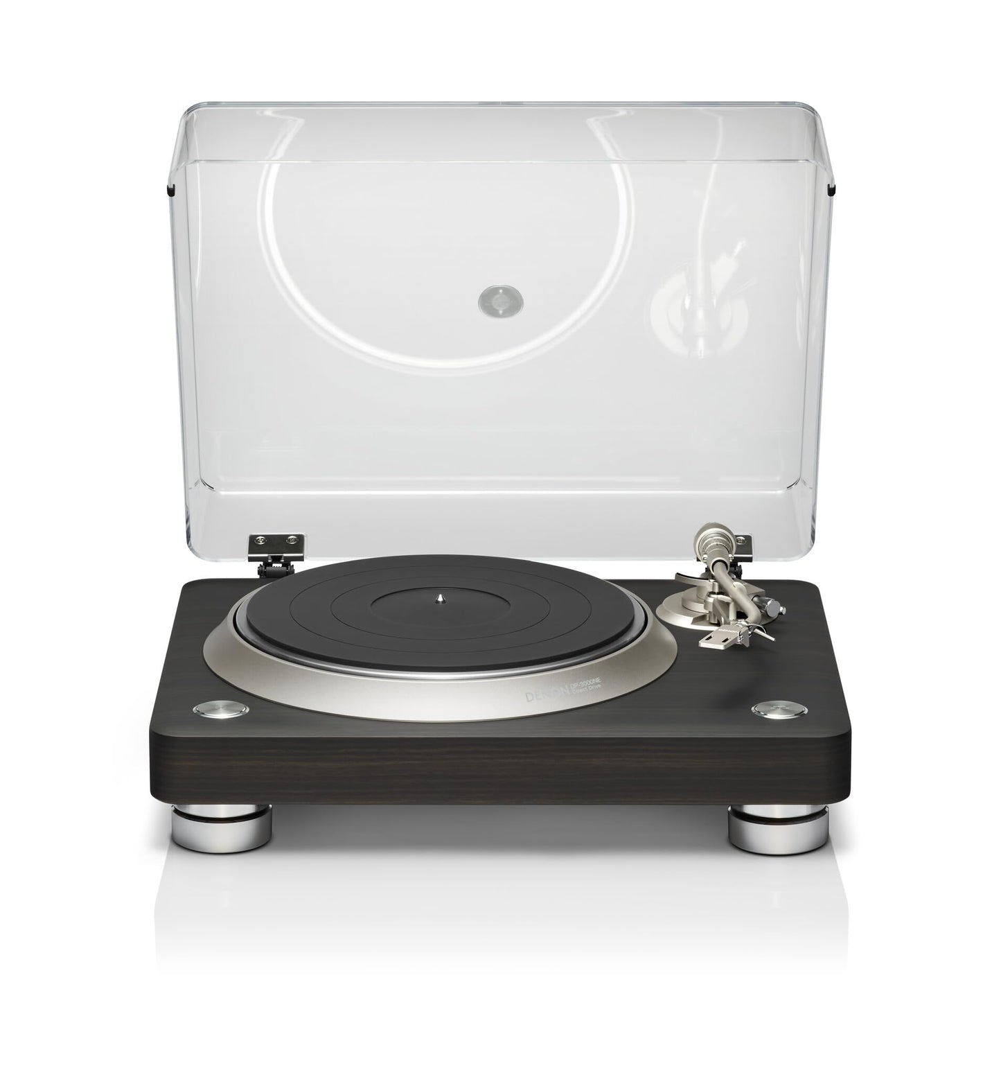 Denon DP-300F Fully Automatic Analog Turntable & Vinyl Record Player with Built-in Phono Equalizer | Turntables for Vinyl Records | Unique Tonearm Design | Hologram Vibration Analysis | Slim Design