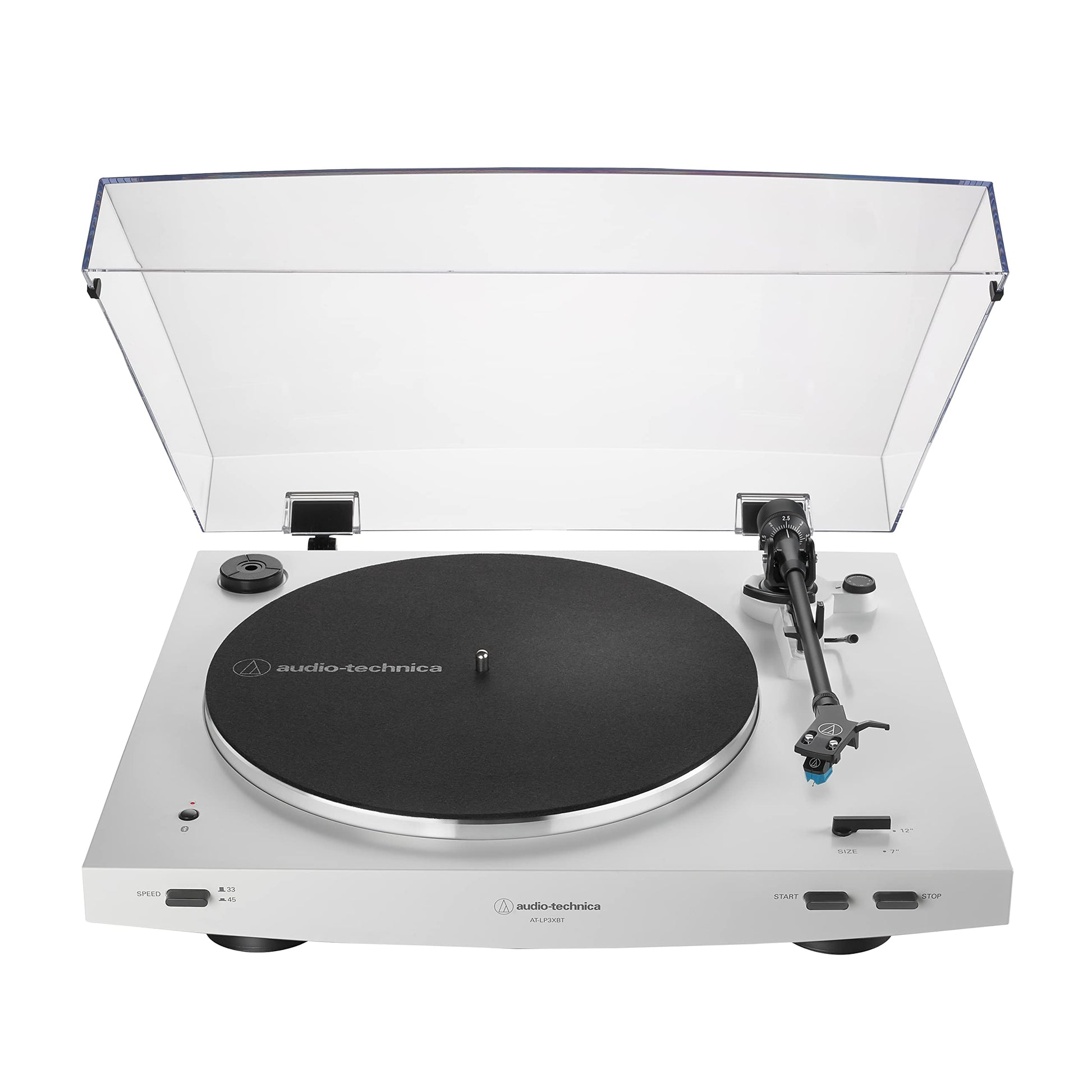 Audio-Technica AT-LP3XBT-BK Bluetooth Turntable Belt Drive Fully Automatic 33/45 (Black)